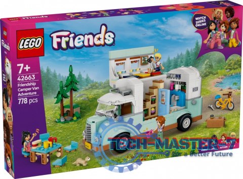 Klocki Friends 42663 Przygoda w kamperze przyjaciół Klocki Friends 42663 Przygoda w kamperze przyjaciół