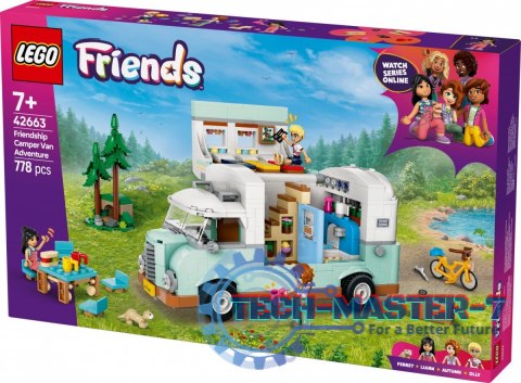 Klocki Friends 42663 Przygoda w kamperze przyjaciół Klocki Friends 42663 Przygoda w kamperze przyjaciół