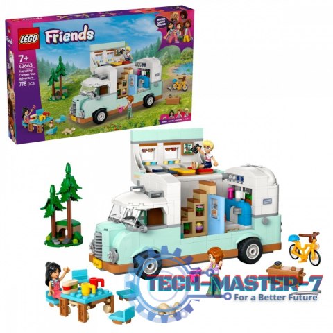 Klocki Friends 42663 Przygoda w kamperze przyjaciół Klocki Friends 42663 Przygoda w kamperze przyjaciół