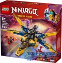 Klocki Ninjago 71833 Ras i burzowy superodrzutowiec Arina