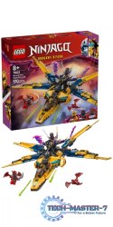 Klocki Ninjago 71833 Ras i burzowy superodrzutowiec Arina