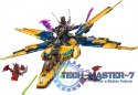Klocki Ninjago 71833 Ras i burzowy superodrzutowiec Arina