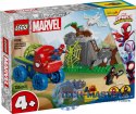 Klocki SPIDEY 11199 Misja ratunkowa zespołu Spidey'ego w dinoterenówce