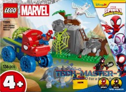 Klocki SPIDEY 11199 Misja ratunkowa zespołu Spidey'ego w dinoterenówce