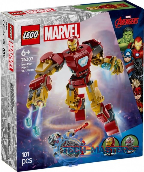Klocki Super Heroes 76307 Mech Iron Mana kontra Ultron