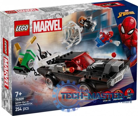 Klocki Super Heroes 76309 Spider-Man kontra muscle car Venoma Klocki Super Heroes 76309 Spider-Man kontra muscle car Venoma