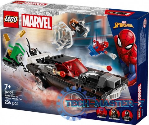 Klocki Super Heroes 76309 Spider-Man kontra muscle car Venoma Klocki Super Heroes 76309 Spider-Man kontra muscle car Venoma