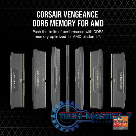Pamięć DDR5 Vengeance 32GB/6400 (2*16GB) CL32 AMD EXPO & Intel XMP Pamięć DDR5 Vengeance 32GB/6400 (2*16GB) CL32 AMD EXPO & Intel XMP