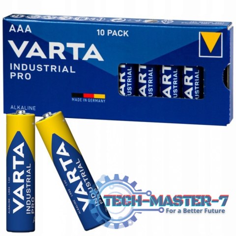 Baterie alkaliczne R3 Industrial PRO 10 sztuk Baterie alkaliczne R3 Industrial PRO 10 sztuk