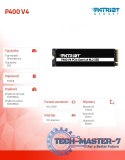 Dysk SSD 500GB P400 V4 5000/3000 MB/s M.2 PCIe Gen4 x4 NVMe 2.0