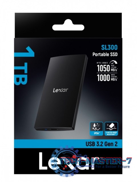 Dysk SSD SL300 1TB USB 3.2 Gen2 1050/1000MB/s Dysk SSD SL300 1TB USB 3.2 Gen2 1050/1000MB/s