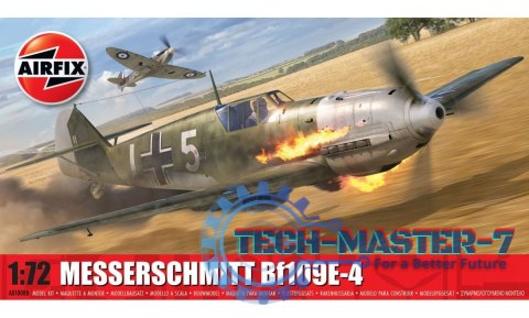 Model plastikowy Messerschmitt Bf109E-4 1/72