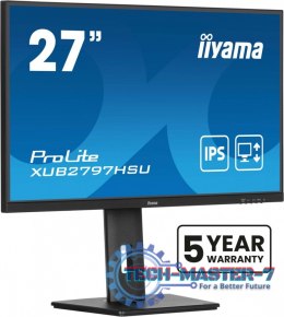 Monitor 27 cali XUB2797HSU-B2 IPS,FHD,HAS,300cd,(5y)