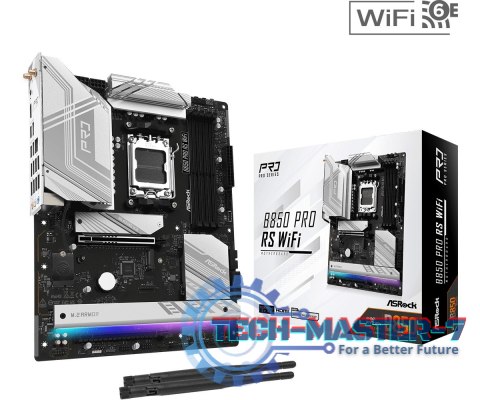 Płyta główna B850 PRO RS WIFI AM5 4DDR5 ATX