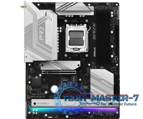 Płyta główna B850 PRO RS WIFI AM5 4DDR5 ATX Płyta główna B850 PRO RS WIFI AM5 4DDR5 ATX