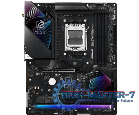 Płyta główna B850 Phantom Gaming Riptide WiFi AM5 4DDR5 ATX Płyta główna B850 Phantom Gaming Riptide WiFi AM5 4DDR5 ATX