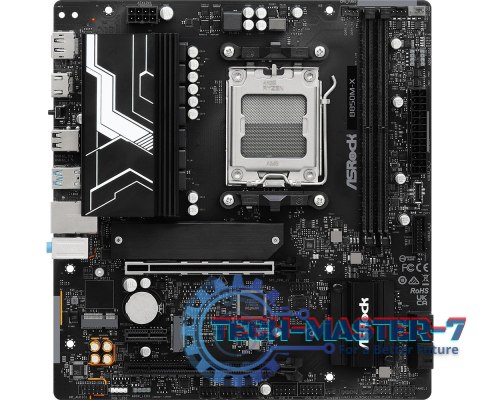 Płyta główna B850M-X AM5 2DDR5 M.2 USBC mATX Płyta główna B850M-X AM5 2DDR5 M.2 USBC mATX