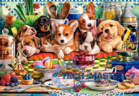 Puzzle 1000 elementów Deser szczeniaczków Puzzle 1000 elementów Deser szczeniaczków