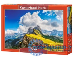 Puzzle 1500 elementów Majestatyczne Dolomity Włochy