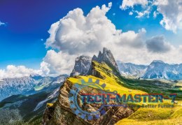 Puzzle 1500 elementów Majestatyczne Dolomity Włochy