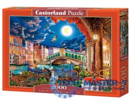 Puzzle 2000 elementów Romantyczna noc w Wenecji