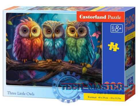 Puzzle 300 elementów Trzy małe sowy Puzzle 300 elementów Trzy małe sowy