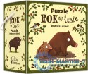 Puzzle Rok w Lesie. Rodzice i dzieci