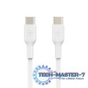 Kabel Booster Charge USB-C/USB-C PVC 2m, biały