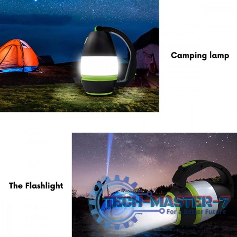 Lampa LED 3w1 latarka kempingowa biurkowa funkcja powerbanku MCE298 Lampa LED 3w1 latarka kempingowa biurkowa funkcja powerbanku MCE298
