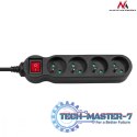 Listwa zasilająca 4g 5m MCE182 2300W czarna