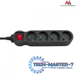 Listwa zasilająca 4g 5m MCE182 2300W czarna