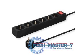 Listwa zasilająca 6 gniazd 5m, LZ-04