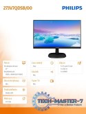 Monitor 27 273V7QDSB IPS DVI HDMI Czarny
