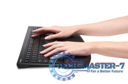 Podkładka pod nadgarstek ErgoSoft dla płaskich klawiatur