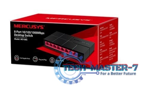 Przełącznik Mercusys MS108G switch 8xGE