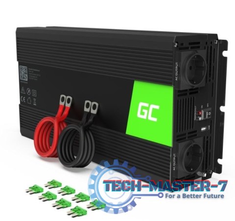 Przetwornica 12V/230V 1500W/3000W Mod sinus