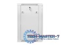 Szafa instalacyjna wisząca 19'' 15U 600X450mm szara (drzwi szklane)