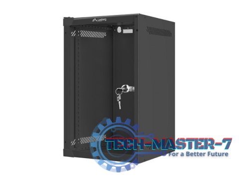 Szafa wisząca 10 cali 9U 280x310mm czarna Szafa wisząca 10 cali 9U 280x310mm czarna