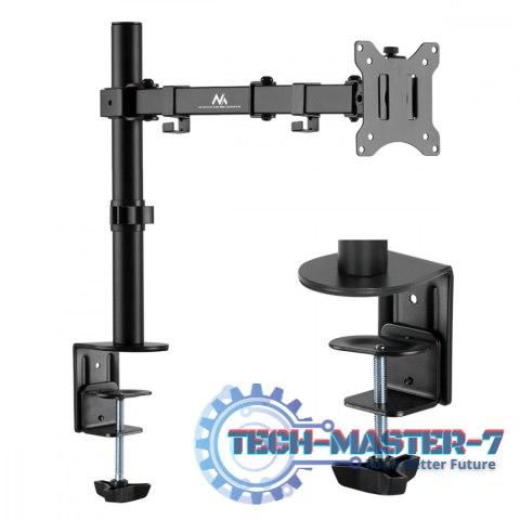 Uchwyt biurkowy do monitora LCD MC-883 17-32 cale 8kg vesa 75x75 oraz 100x100 Podwójne ramię Uchwyt biurkowy do monitora LCD MC-883 17-32 cale 8kg vesa 75x75 oraz 100x100 Podwójne ramię
