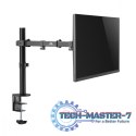 Uchwyt biurkowy do monitora LCD MC-883 17-32 cale 8kg vesa 75x75 oraz 100x100 Podwójne ramię