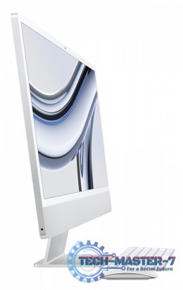 IMac 24 cale: M3 8/10, 8GB, 256GB SSD - Srebrny