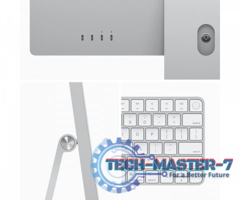 IMac 24 cale: M3 8/10, 8GB, 256GB SSD - Srebrny IMac 24 cale: M3 8/10, 8GB, 256GB SSD - Srebrny