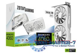 Karta graficzna GeForce RTX 4060 Twin Edge OC 8GB GDDR6 128bit biała