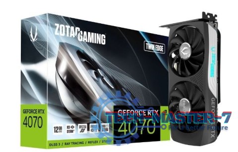 Karta graficzna GeForce RTX 4070 TWIN EDGE 12GB GDDR6X 192bit 3DP