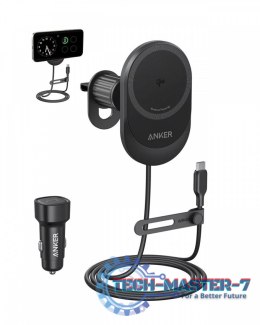 Ładowarka MagGo Qi2 15W Czarna