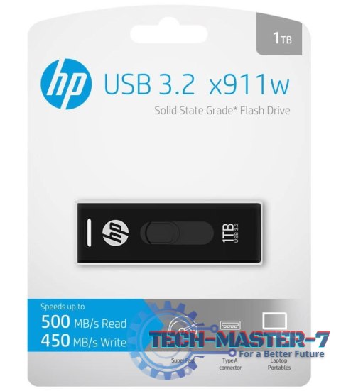 Pendrive 1TB HP USB 3.2 USB HPFD911W-1TB