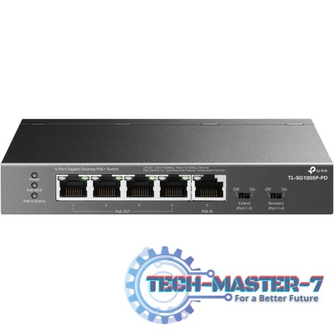 Przełącznik SG1005P-PD 5xGE (1xPoE++ 4xPoE+)