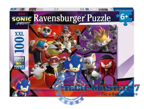 Puzzle 100 elementów Sonic Prime