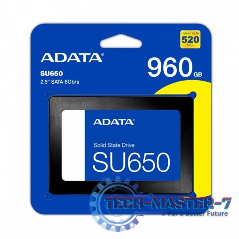 Dysk SSD Ultimate SU650 960GB 2.5 S3 3D TLC Retail Dysk SSD Ultimate SU650 960GB 2.5 S3 3D TLC Retail