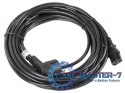 Kabel zasilający CEE 7/7 - IEC 320 C13 VDE 10M czarny